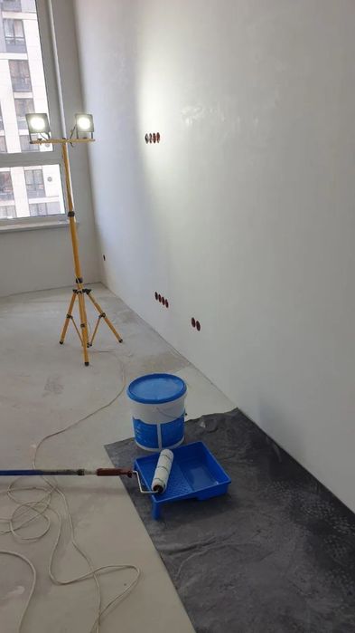 Шпатлевание стен наивысшем уровне