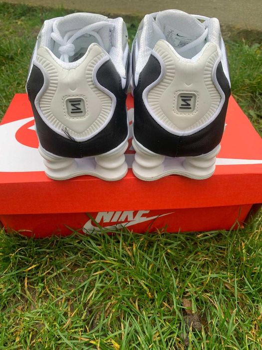 nike shox TL white&black