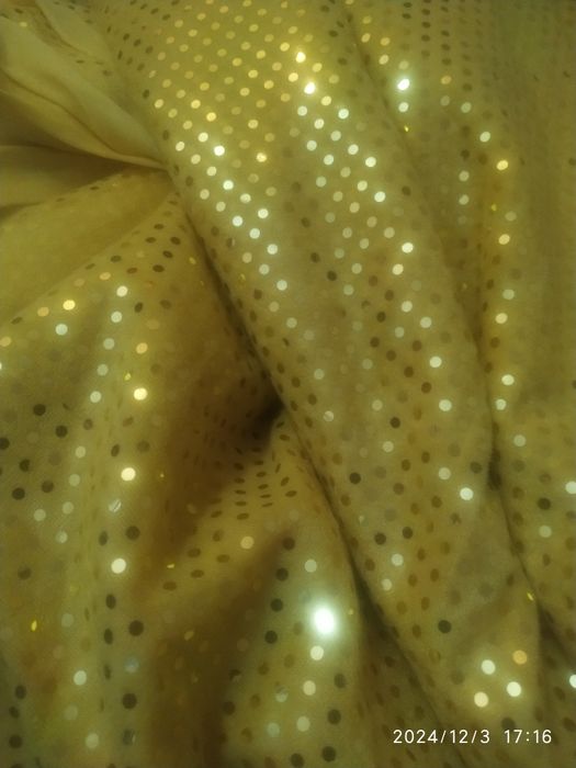 Ткань с блёстками"миллионерша"