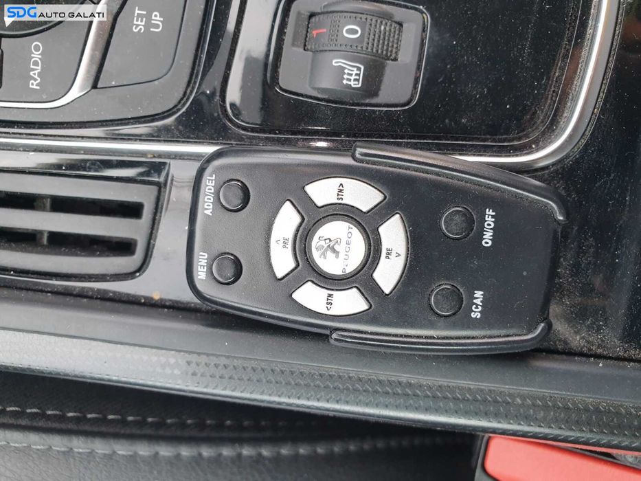 Telecomanda Radio CD Navigatie Peugeot 508 2010 - 2018 [C7732]