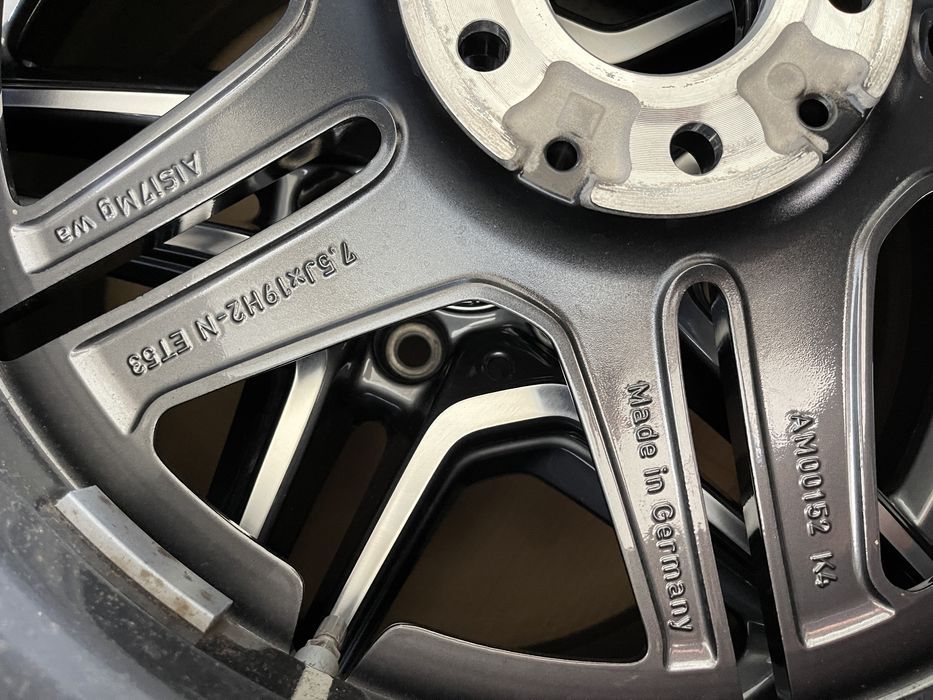 jante originale mercedes amg r19 gla glb w247 echipate iarna ca noi