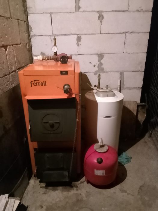 Centrala pe lemne și cocx  Ferolii