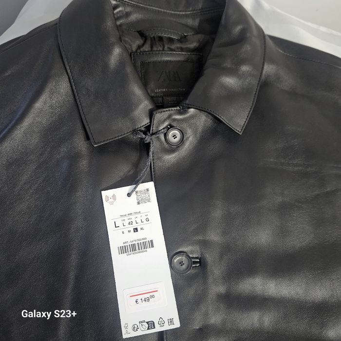 Geaca bărbătească piele zara