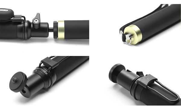 Оригинален монопод Xiaomi Yi с дистанционно, Черен