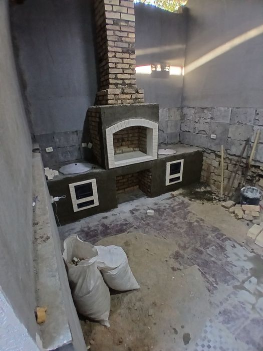 Летний кухня курамиз урок козон барбекю тандир