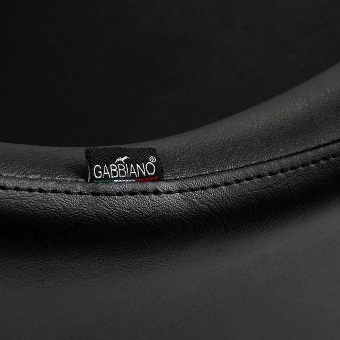 Scaun de coafura Gabbiano Marbella auriu negru