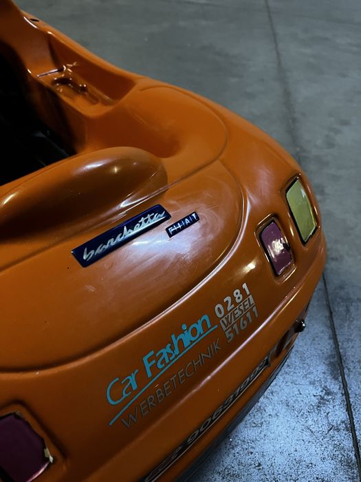 Количка с педали Fiat Barchetta