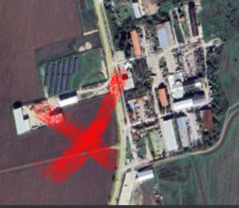 Паецел в с.Кичево главен Път