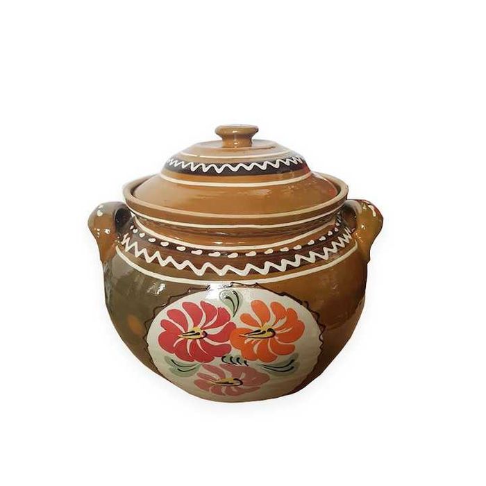 Oale,vase,cratite din lut maro sau rosu,diferite dimensiuni si modele