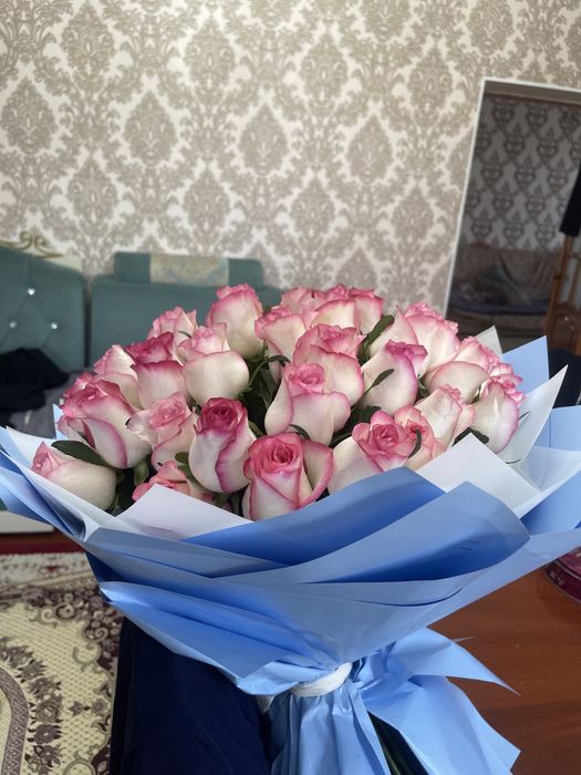 Цветы букет 51 шт