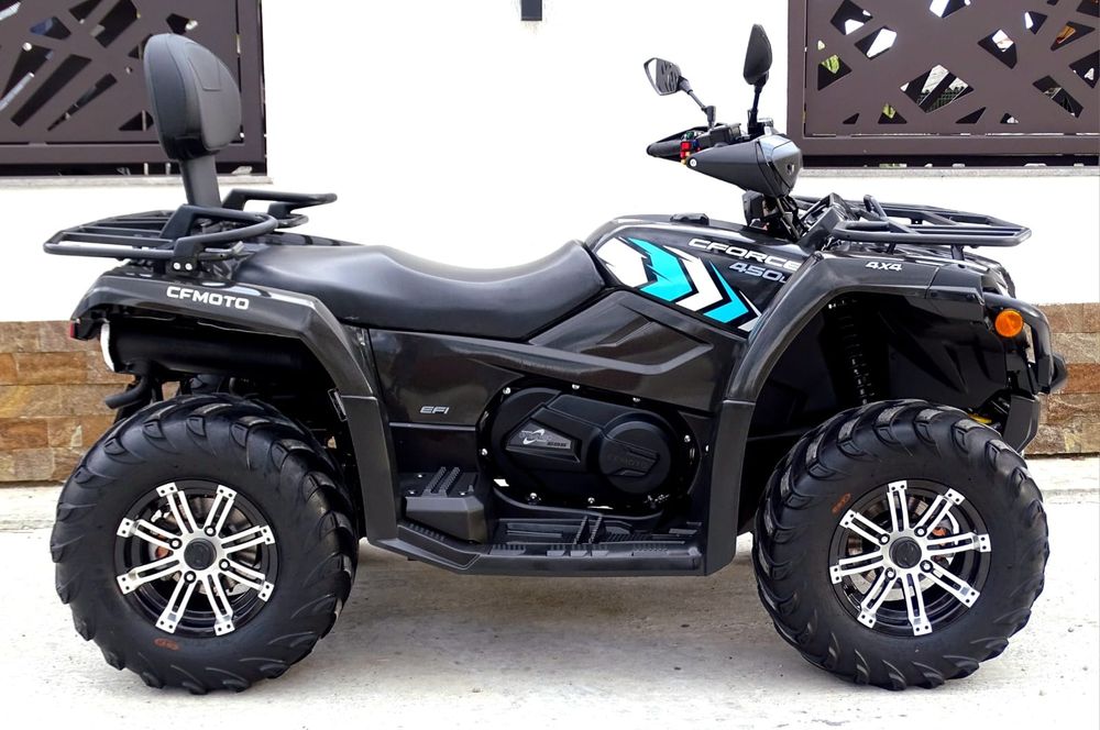 ATV CF MOTO 450 L‼️2023‼️2190KM‼️NR NEGRU