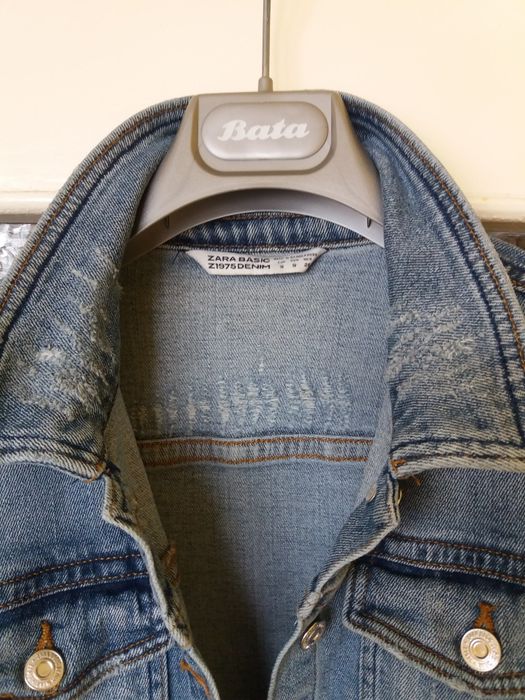 Дамско дънково яке