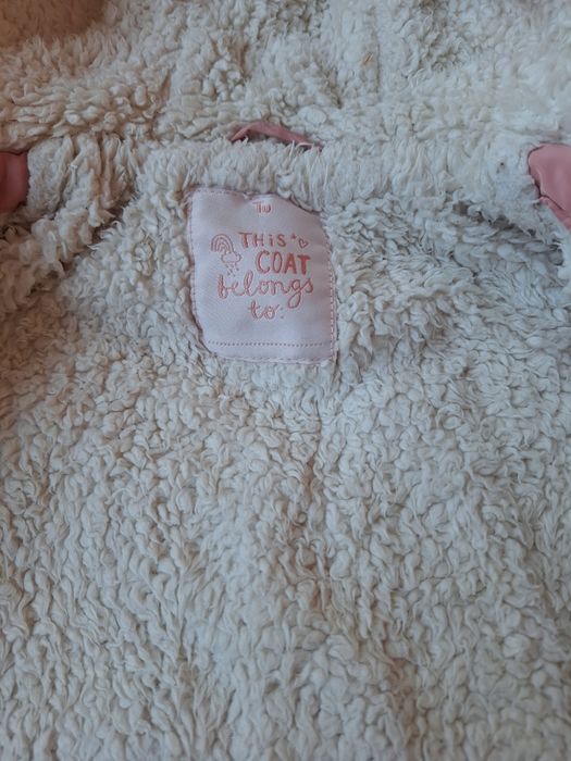 Нови зимни връхни дрехи за момиченце-1 1/2 -2 години.