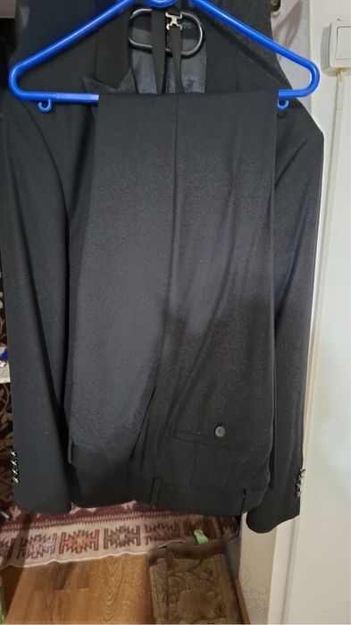 Costum barbati negru complet Daniel Gianni