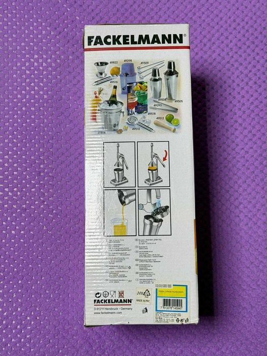 Storcator Manual de Fructe Fackelmann_Discount