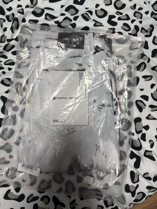 Blugi purple slim fit