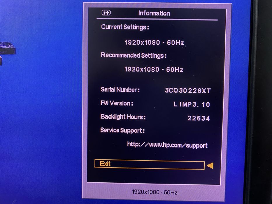Монитор HP 23 дюйма