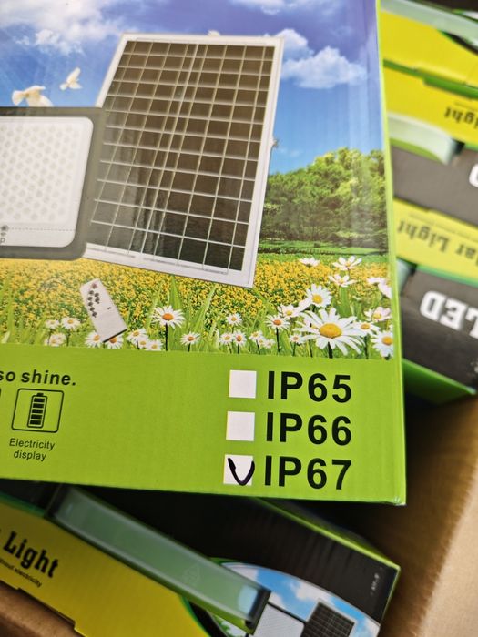 Proiector 50w cu panou solar