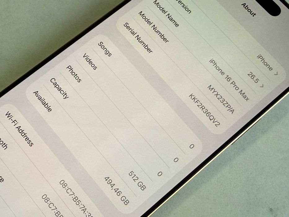 iPhone 16 Pro Max 512gb 100% батерия.Гаранция