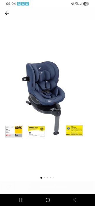 Scaun auto i-Spin 360° Deep Sea,