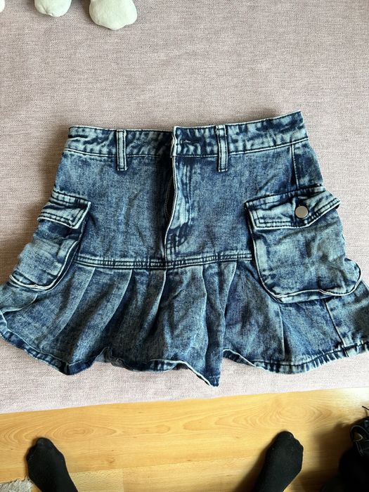 Y2K дънкова пола в размер 34