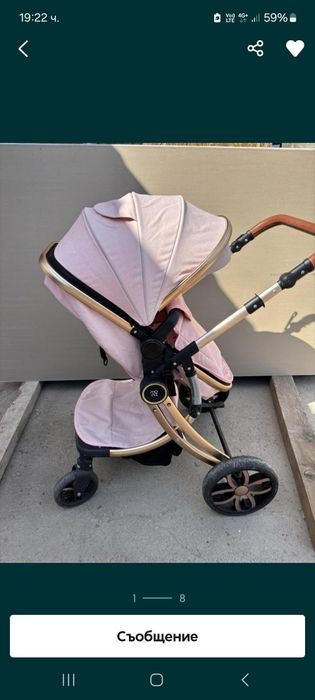 Продавам  Детска комбинирана количка  Мони 3 в 1