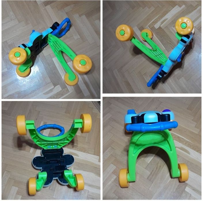 Premergător tip zebra Fischer - Prince, 2 moduri joaca, lumini, sunete