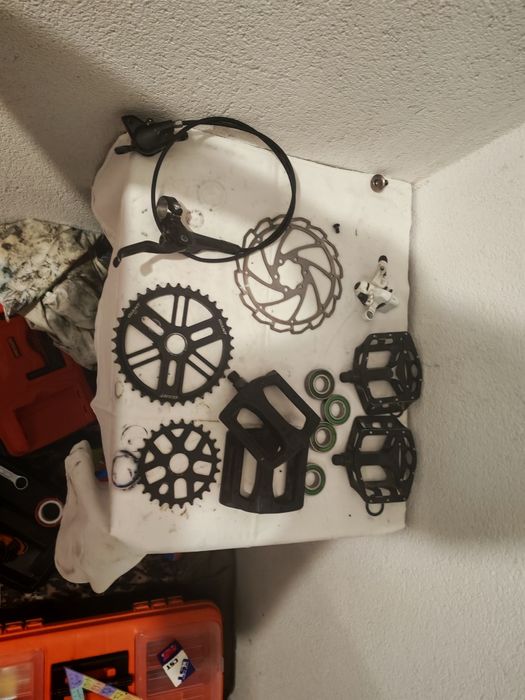 Запчасти на bmx mtb