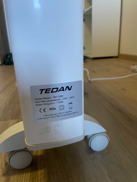 ОЩЕ В ГАРАНЦИЯ Електрически конвектор TEDAN IRIS 2000W