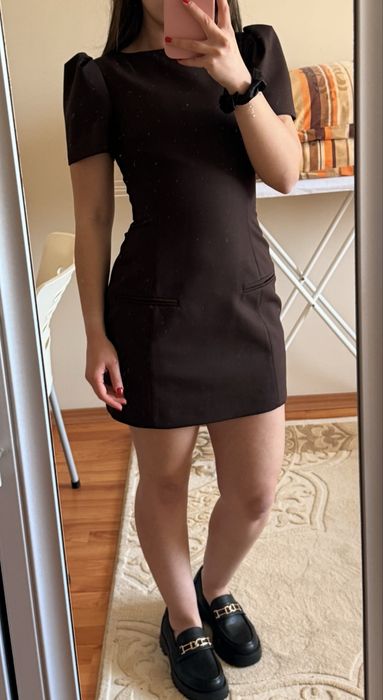 Кафява рокля Zara