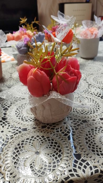 Восъчни букетчета