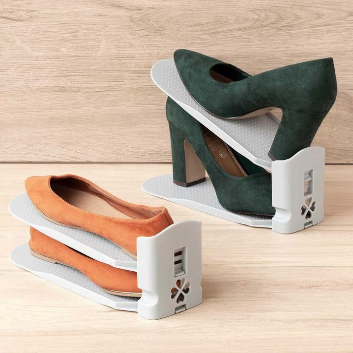 6x Organizator suport pantofi reglabil dublarea spatiului depozitare