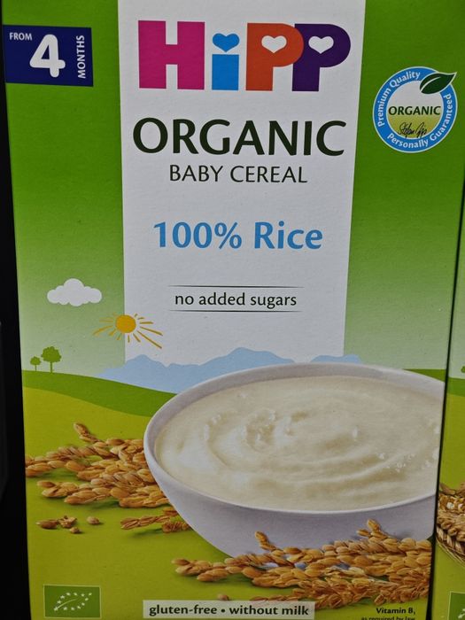 Pachet lapte praf Hipp nr. 3  + 4 cutii cereale bebelusi