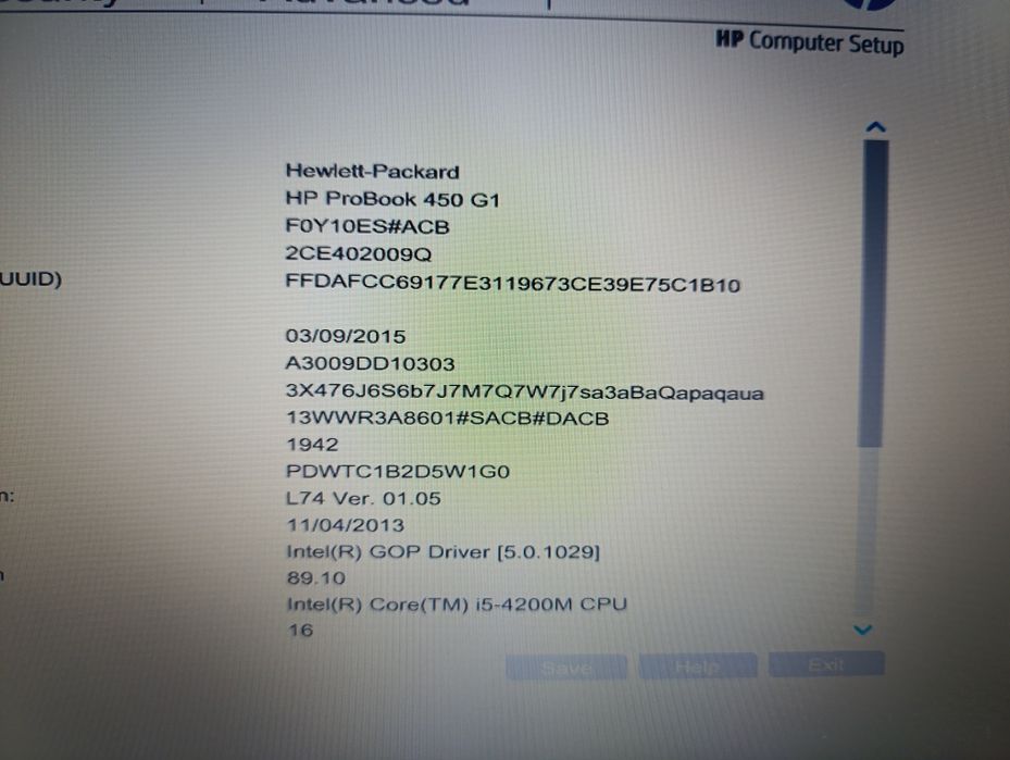 HP ProBook 450 g1