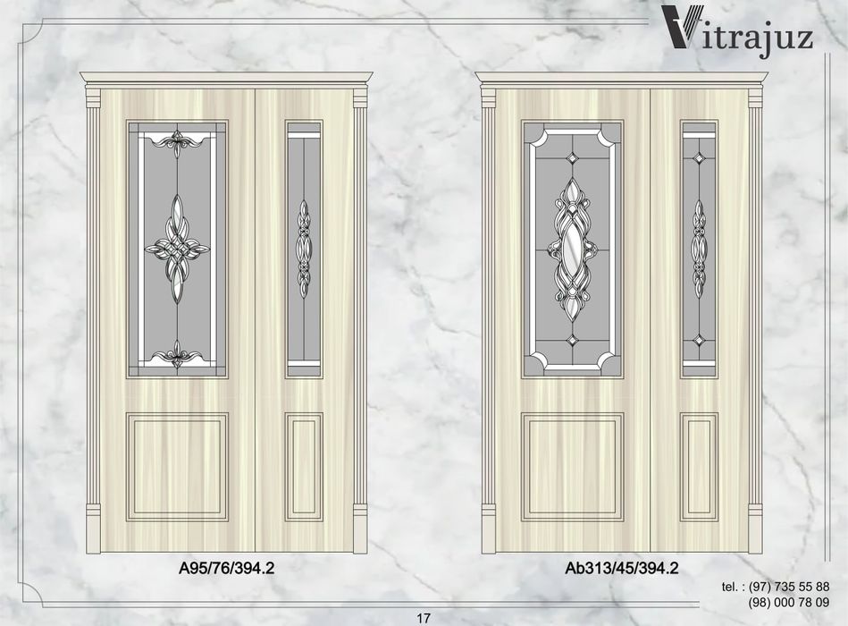 Художественные витражи на стёкла