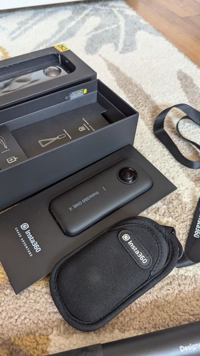 Insta360 action camera като нова пълен комплект