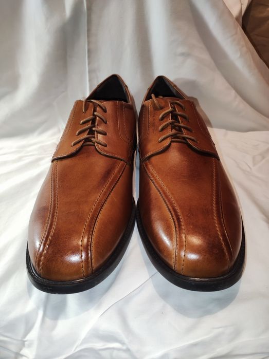 Удобни мъжки обувки от естествена кожа Rockport By Adidas №46 1/2