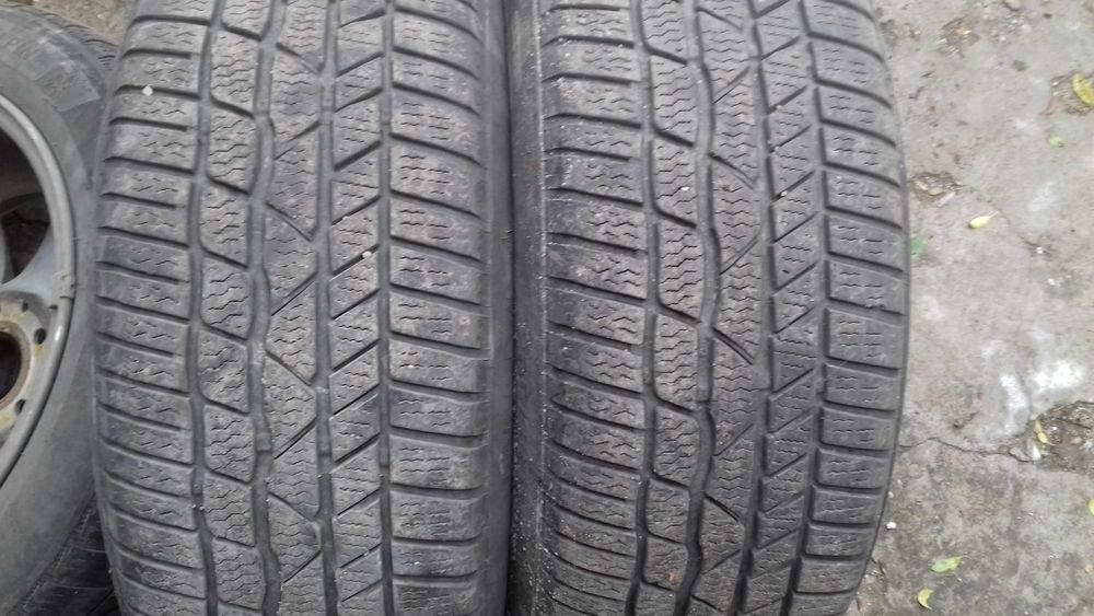 продавам алуминиеви  джанти 16" 5х112 със зимни гуми 205 55 16