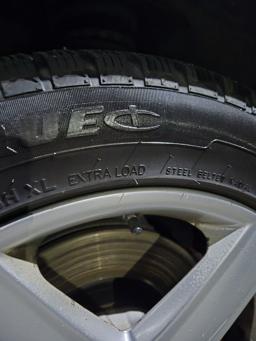 Vand Jante din otel de 17 cu anvelope 215/55/17 all season