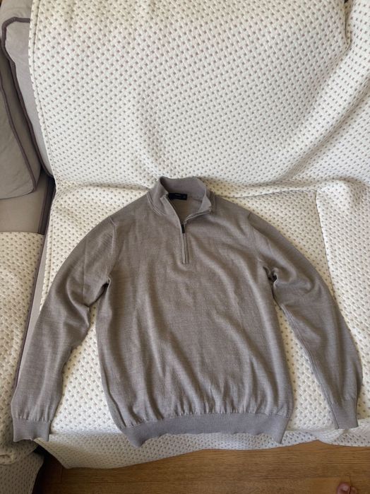 Half Zipper пуловер Mango