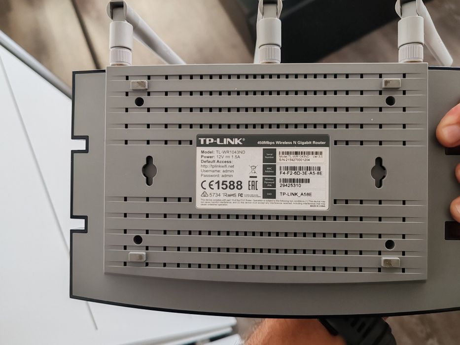 Router tp link tl wr1043nd