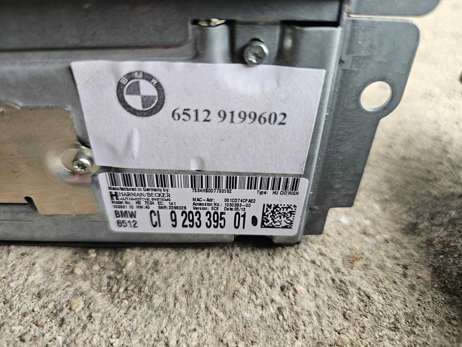 BMW F10 F11 Navigation cic Бмв ф10 ф11 навигация професионал циц монит