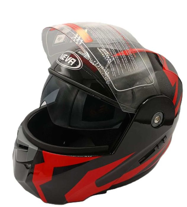 Модуларна отваряема каска с очила за мотор скутер