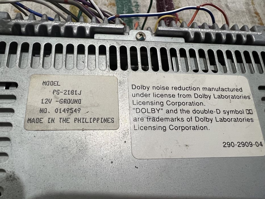 Магнитола автомобильная