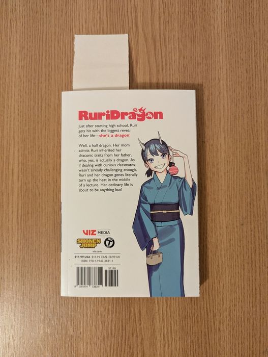 Manga japoneză "Ruri Dragon" volumul 1