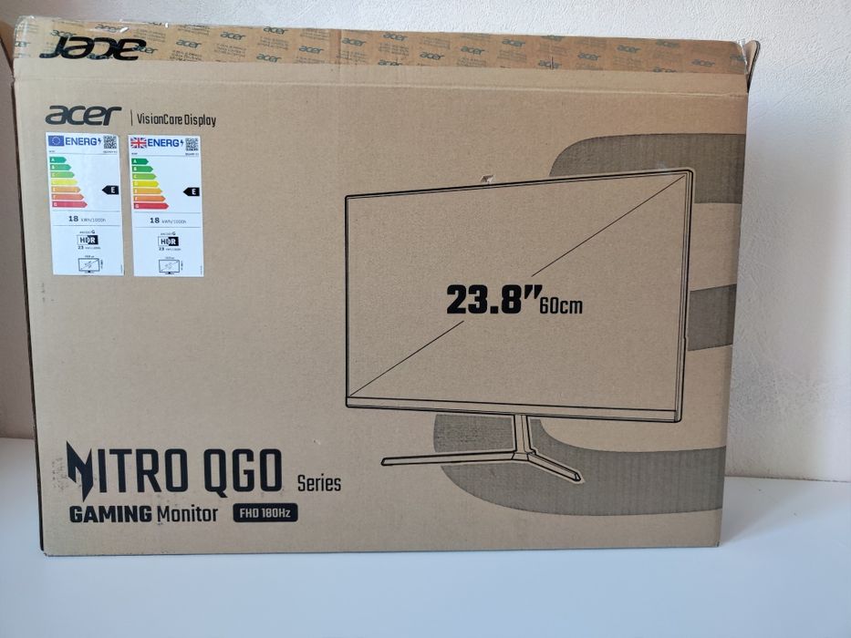Монитор Acer nitro 23.8 180hz QGO 1920x1080