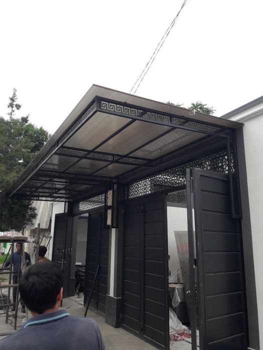 Навес,Решотка,Перила,Ограждения,Лексан,Ворота,Металлоконструкция