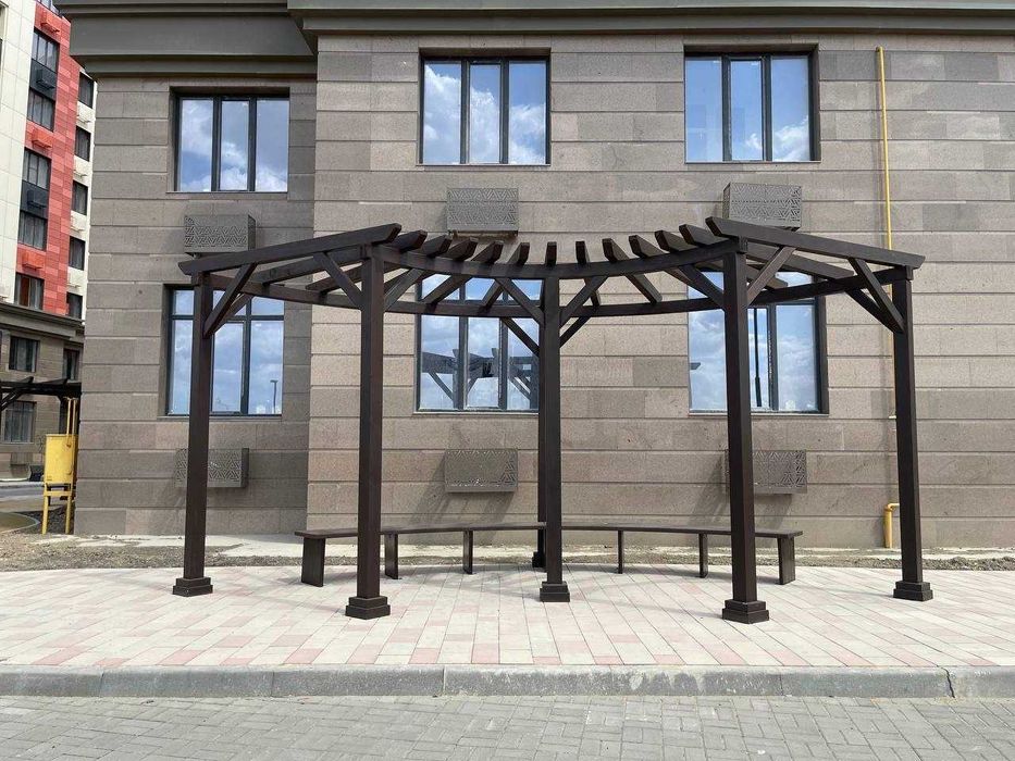 Арки, перголы, деревянные