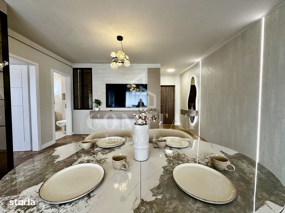 Apartament Ultrafinisat | Etaj intemrediar | Zona Florilor-Floresti