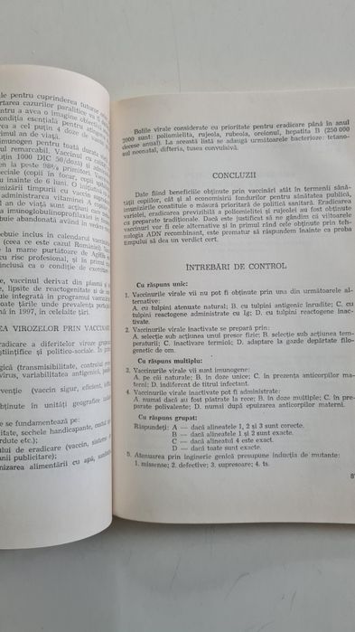 Virusologie medicala Costin Cernescu 1995
Publicata in 1995
